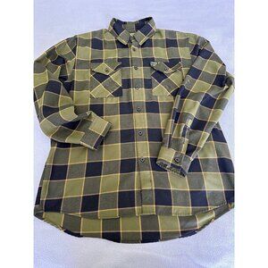 Dixon Flannel Co Shirt Mens Large The 223 Limited Edition Green Plaid